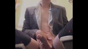 Cumming from anal orgasm spreading my legs