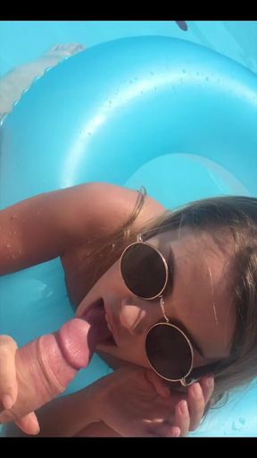 Having Fun in the Pool