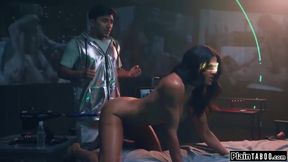 Stepson sees no other option than to fuck his busty stepmom Penny Barber back to reality.The milf is anal fucked while dping herself with a toy