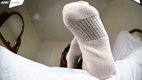 Bella slow motion dirty socks - MP4