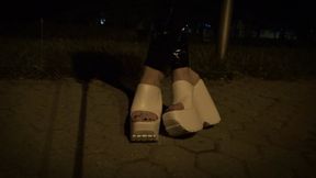 night walking - public crossdressing
