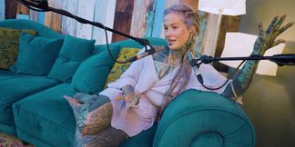 I talk about A - authentic - ASMR - Podcast - Talking - tattoo girl model goth punk dreadlocks