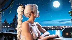 Hot animated 3D action in the moonlight