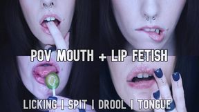 POV Mouth + Lip Fetish [SD]