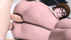 Overwatch Mei Doggystyle Banging With Her BF