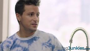 Sultry big boobed Samantha Lexi is ready to take on Jay Romeros dick