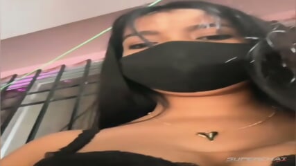 Neha 18 Stripchat Indian Teen girl Nude Ass Show Outside Balcony Night Show