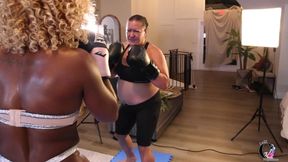 Sugar Diamond Vs Lady O Boxing