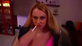 Huge boobs getting beat up