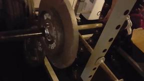 ”Meaty Latina beauty working on those glutes”