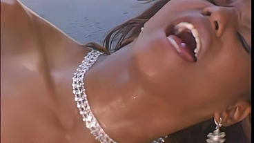 After working on her tan in the warm summer sun, she grabs her nearest dildo and works her...
