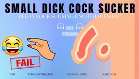 Small Dick Cock Sucker - Bisexual Encouragement with Countess Wednesday - Encouraged Bi, Make Me Bi, SPH, Verbal Humiliation MP3 AUDIO ONLY