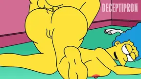 Homer Fucks March Simpson Uncensored Cartoon Porn Parody