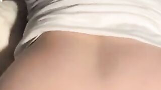 Pawg loves doggy style while having a thumb into her butt