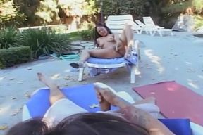 Busty Chyanne Jacobs Enjoys an Outdoor Adventure with a Vibrant Twist!