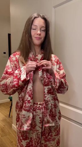 Tiny teen titties on display for only fans