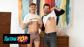 Brysen and Phoenix Escalate from Sensual Foreplay to Hard Bareback Pounding