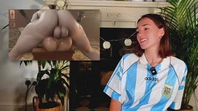 Sexy Tall Vampire Lady Reacts to Secret Agent Creampie