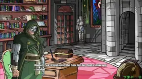 Doom ravages Ms. Bowen's tight pussy in hardcore gameplay part 3