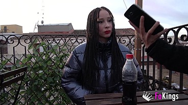 Monica wants a rookie. "I'm wanna teach a sex lesson to a young guy!" How about this 19 years old cock?