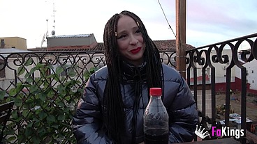 Monica wants a rookie. "I'm wanna teach a sex lesson to a young guy!" How about this 19 years old cock?
