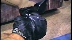 Spiked Heel Ball busted Crossdresser Husband