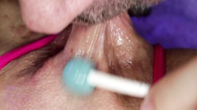 Best cunnilingus clit sucking loud orgasms she wets the bed.