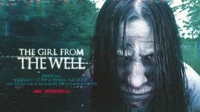 Teen girl with shaved pussy gives horror-themed blowjob