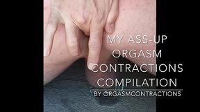 My Ass Up Orgasm Contraction Compilation Pulsing Virgin Anus BONUS Cum Shot