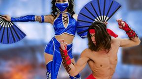 ”LITTLE ASIANS Avery Black Sensual Kombat”