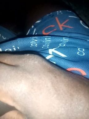 Tamil boy Fap on his black cock