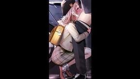 Dirty XXX hardcore lewd lesbian ass&#x1F351;-fuck fest compilation