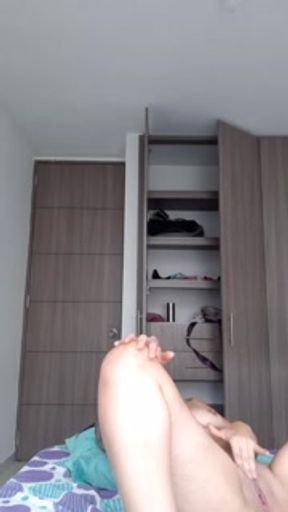 my cousin masturbates while her boyfriend comes home