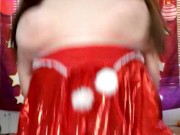 Plus Size Mrs Clause Rides Santa 🤶🎅🎄
