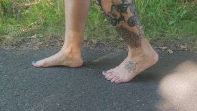 Sensual Steps & Tattooed Soles