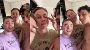 hot latino twink threesome