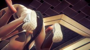 Yaoi Femboy - Alan Hard Sex with 2 Boys