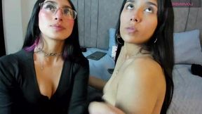 Mia & Eva Whatsson Private Show