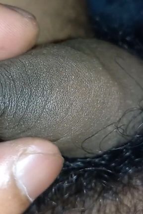 Tight Foreskin Phimosis Dick Closeup Dripping Precum Until Cum