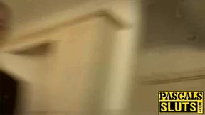 Cute babe Honesty will do anything for this handosme dude