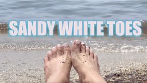 Sandy White Toes