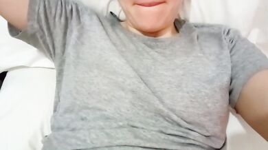 Her fingers make her tremble.