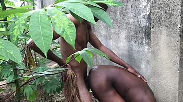 Mrsexydaddy having hot erotic outdoor fuck with colleagues inside a farm by the fence of factory