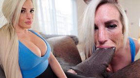 Bratty Stepsis Gets Stuffed With BBC! - Creampied Stepsister