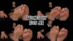 Wednesday Feet JOI