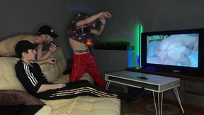 Fuck with Friend and Stepdad All Night