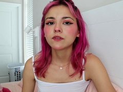 Hot teen lauryn may solo toying