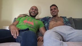 The power bottom Goldbaret used raw by Leo Rex in London