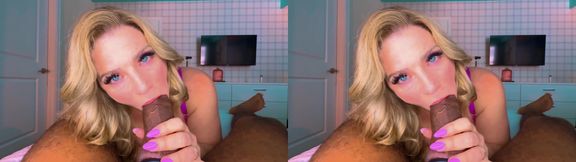 VR 3D - Big Boobed MILF Sucks and Fucks BBC