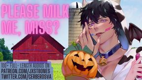 Please help your dumb doggy &mdash;  miss   [Step-Mommy milks her subby boy toy] | NSFW Audio | Male Moaning